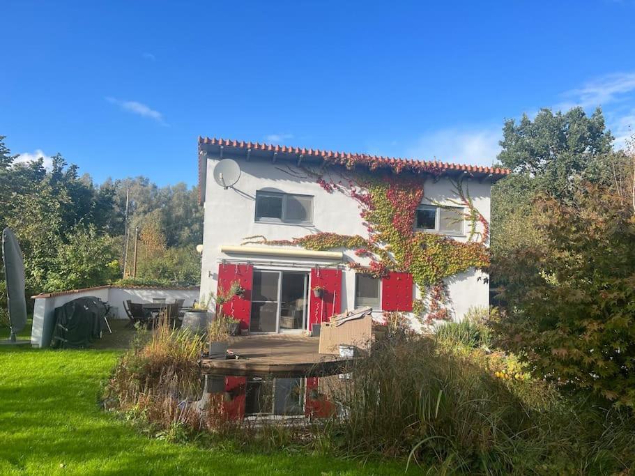 Luxurioeses Ferienhaus Am Ems Jade Kanal Sande Exterior photo